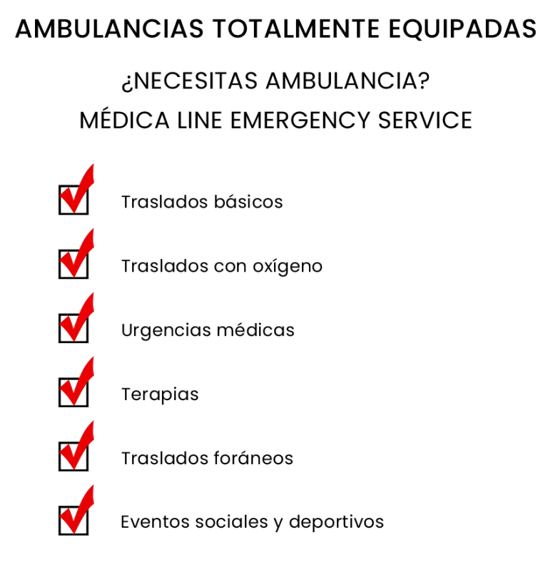 Ambulancia privada equipada para emergencias médicas y traslados hospitalarios en Ciudad de México y Estado de México